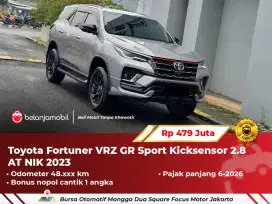 [ BERGARANSI ] Toyota Fortuner VRZ GR Sport Kicksensor 2.8 2023/2024