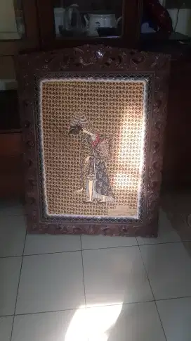 Hiasan Dinding Wayang Kulit Werkudoro