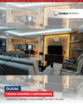 Sale Taman Anggrek Condominium 6 Bed 292sqm, Fully Furnished Low Floor