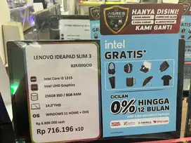 Lenovo Ideaped slim 3 Promo Free 2x Angsuran