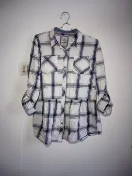 KEMEJA KOTAK-KOTAK|FLANEL|