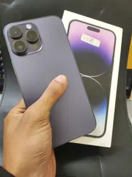 iphone 14 pm 128gb ibox purple bh 84 lengkap ori