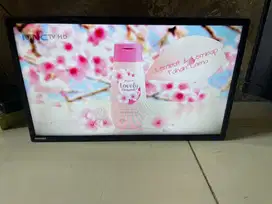 Tv led toshiba 24in normal siap antar