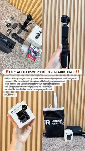 DJI Pocket 3 - Creator Combo
