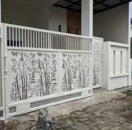 Pagar stell surabaya
