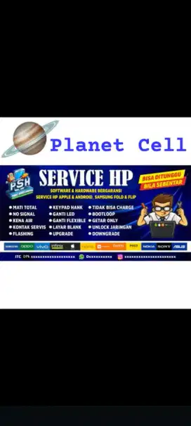 Terima Service Handphone Android & I-PHONE & Tablet.