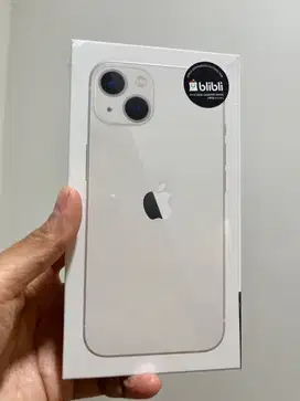 iPhone 13 128 gb starlight new segel greenpel