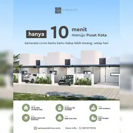 SAMANATA LIVINS Solo Rumah Murah 400 Jutaan Gondangrejo, Karanganyar