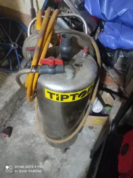 Mesin steam dan tabung salju