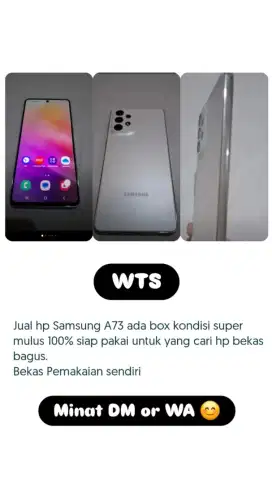 Jual Cepat HP SAMSUNG A73