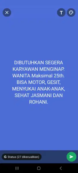 Asissten Rumah Tangga (ART)