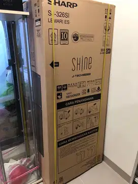 Dijual Cepat Kulkas 2 pintu  Baru  SHARP SJ 326 SI Baru