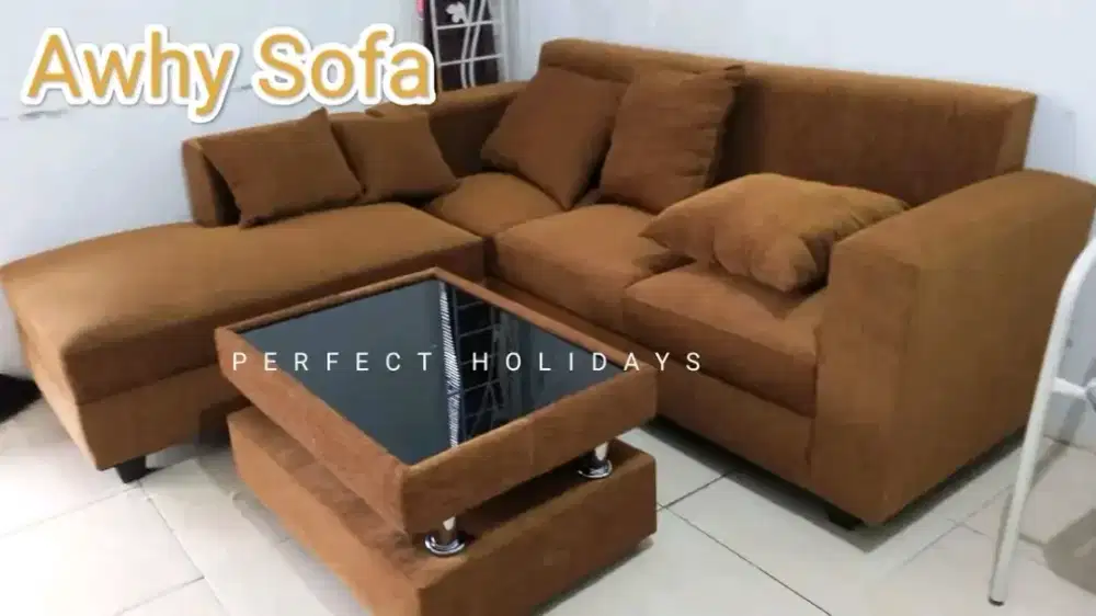 Sofa L Minimalis Ruangtamu Termurah Makassar