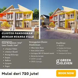Rumah DiBeji Pasuruan Cluster Panderman 0km Jln Raya Sangat Strategis