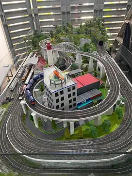 diorama kereta Marklin HO dan Paket sangat Hemat