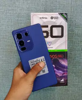 Infinix Note 50s 5G 8/256 Lengkap Fullset Mulus Ori Garansi Juni 2026