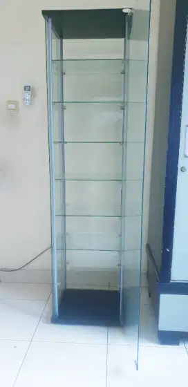Jual Cepat Lemari/Rak Kaca Pajangan/Display 7 Tingkat