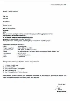 Driver manual/matii