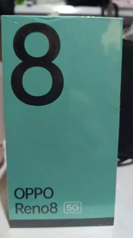 OPPO RENO 8 5G RAM 12GB/256GB, UNIT BARU, STOK LAMA