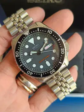 Seiko skx007k2 original bekas lengkap box dan buku biru tinggal pakai