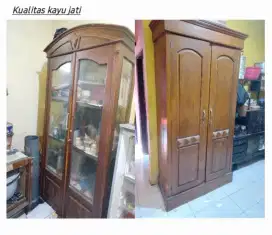 Jual lemari baju dan lemari kerja