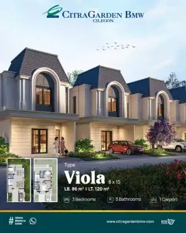 Citra Garden BMW Cilegon booking 5jt langsung akad