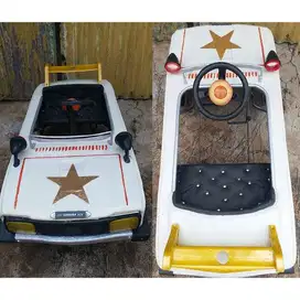 antik Pedal Car / Mobil Pancal dari era 70 an