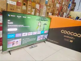 TV LED 4K COOCAA ANDROID 50 INC KONDISI BEKAS MASIH SEGEL