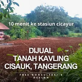 Tanah Kavling, Mekarwangi Cisauk Kab Tangerang dekat stasiun Cicayur