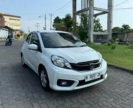 BRIO E Matic 2018 Putih LOW KM Super Istimewa Spt Baru !