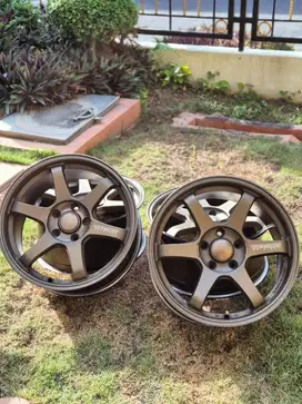 Velg Te37 r17 5x114 bronze gold second mulus