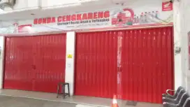 Rolling door folding gate harmonika