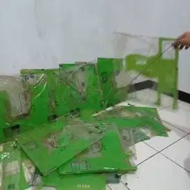 Layangan plastik mulus rapih