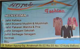 Home fashion jasa menjahit