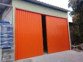 Rolling door folding gate 01