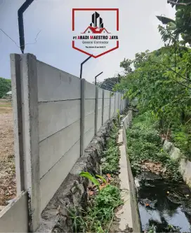 Jasa kontraktor pagar beton