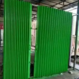 Rolling door baru folding gate baru murah