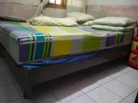 tempat tidur jati antik uk.160×200