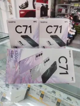 Promo WOW Realme C71 NFC (8+16/128) Promo hp baru, segel dan murah