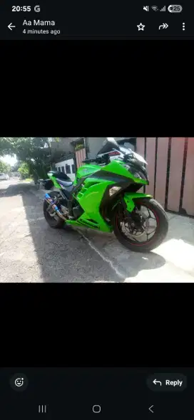 Ninja 250 pajak ON