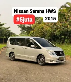 Nissan Serena HWS at 2015 silver #5juta