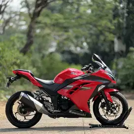 KAWASAKI NINJA 250 FI MERAH 2017 KM 11K PAJAK ON GASPOL