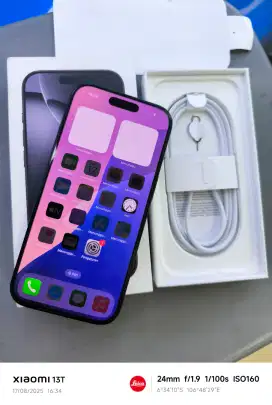 Iphone 16 pro 128 GB ibox Hb 100% CC 50