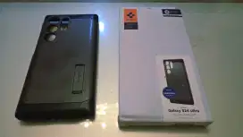 Casing Spigen Tough Armor Gun Metal Samsung S24 Ultra