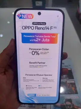 Promo Cicilan OPPO RENO 14F !!