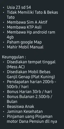 Lowongan pengemudi Taxi BlueBird