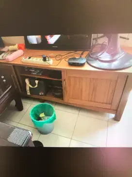 DIJUAL MEJA TV KAYU