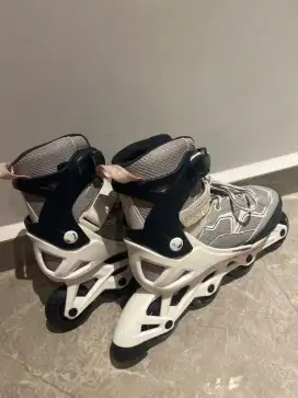 Rollerblades oxelo with helm sepatu roda 40