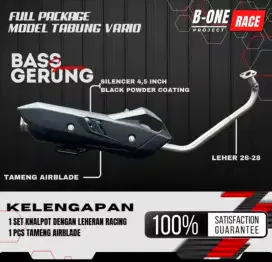 Knalpot Standar Racing Vario series Arm Old