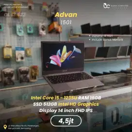 ADVAN 1501 | Core i5 1235U 16GB 512GB